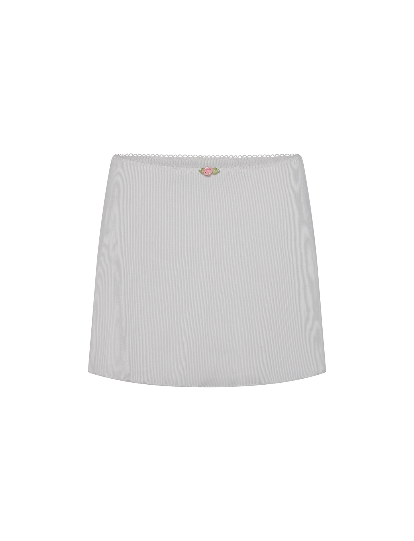 MILANA SWIM SKIRT - WHITE