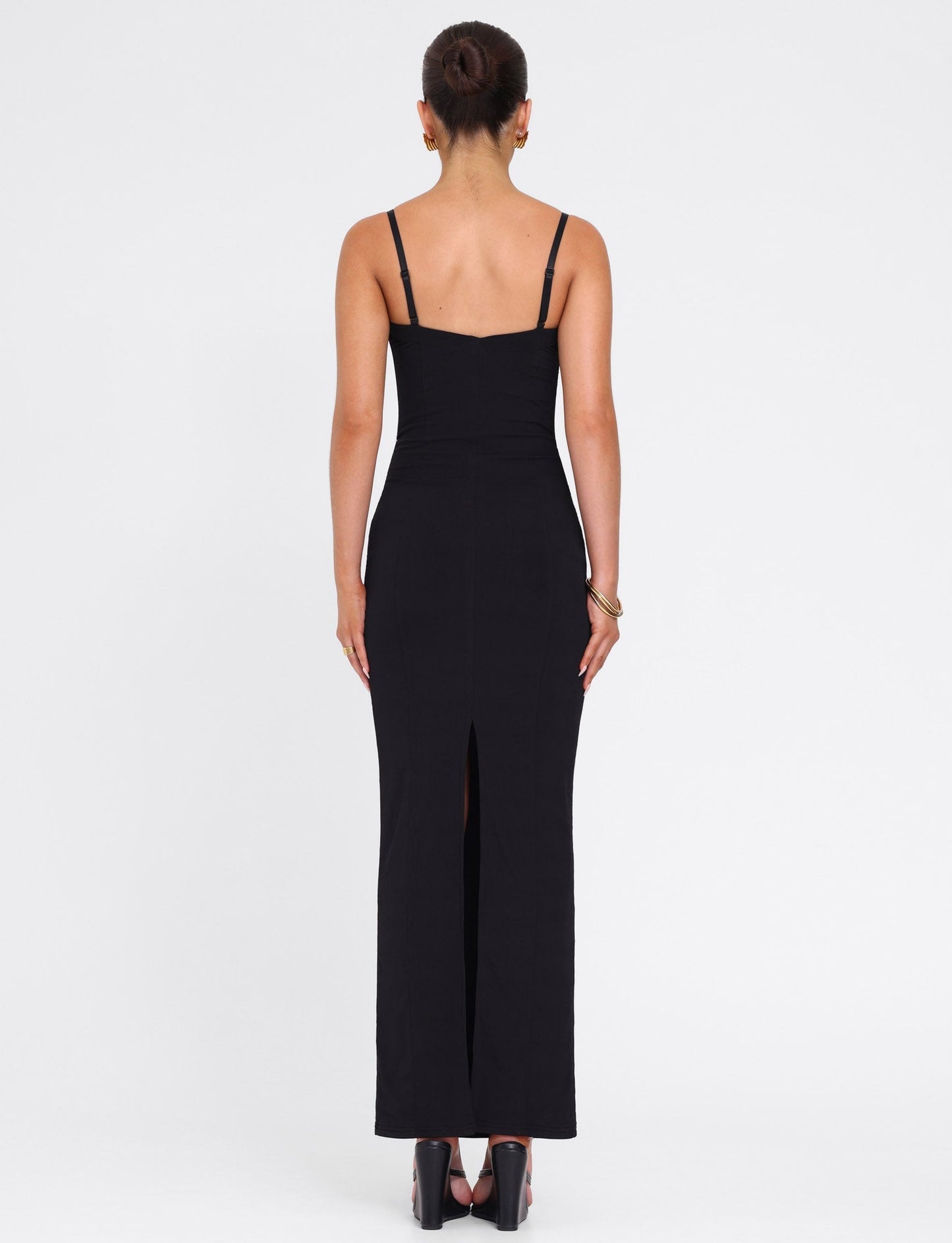 ALLURA MAXI DRESS - BLACK