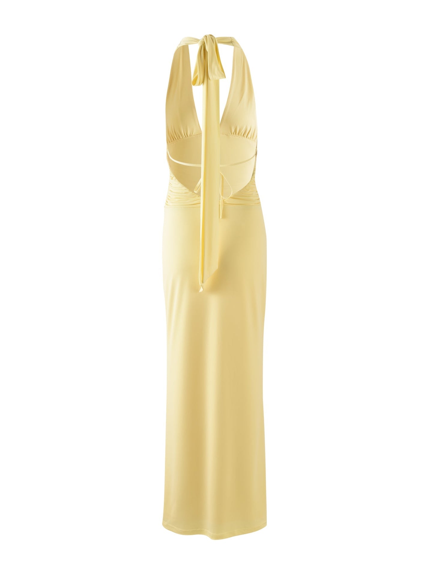 LENORA DRESS - YELLOW : PALE YELLOW : LEMON