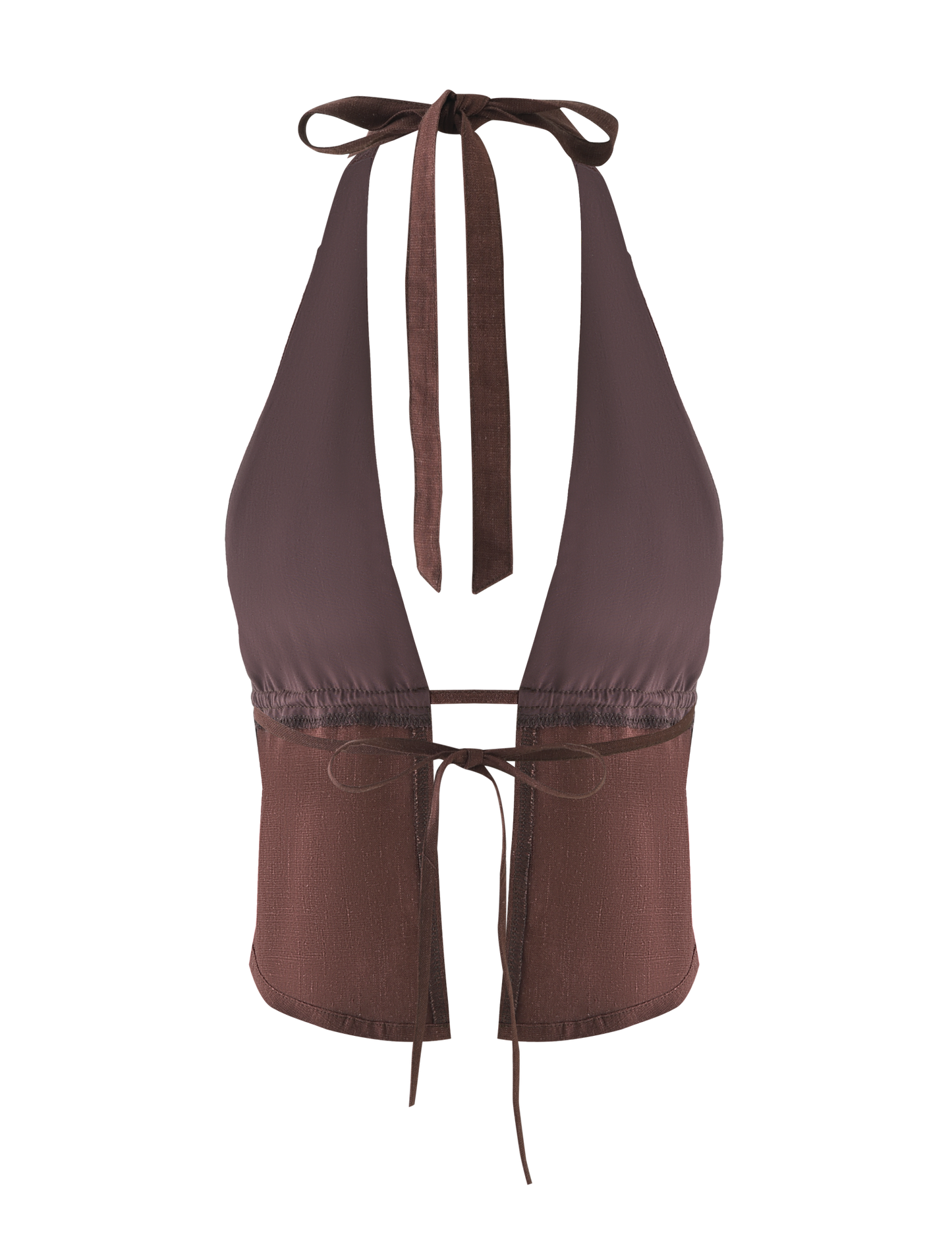 LAINEY TOP - CHOCOLATE