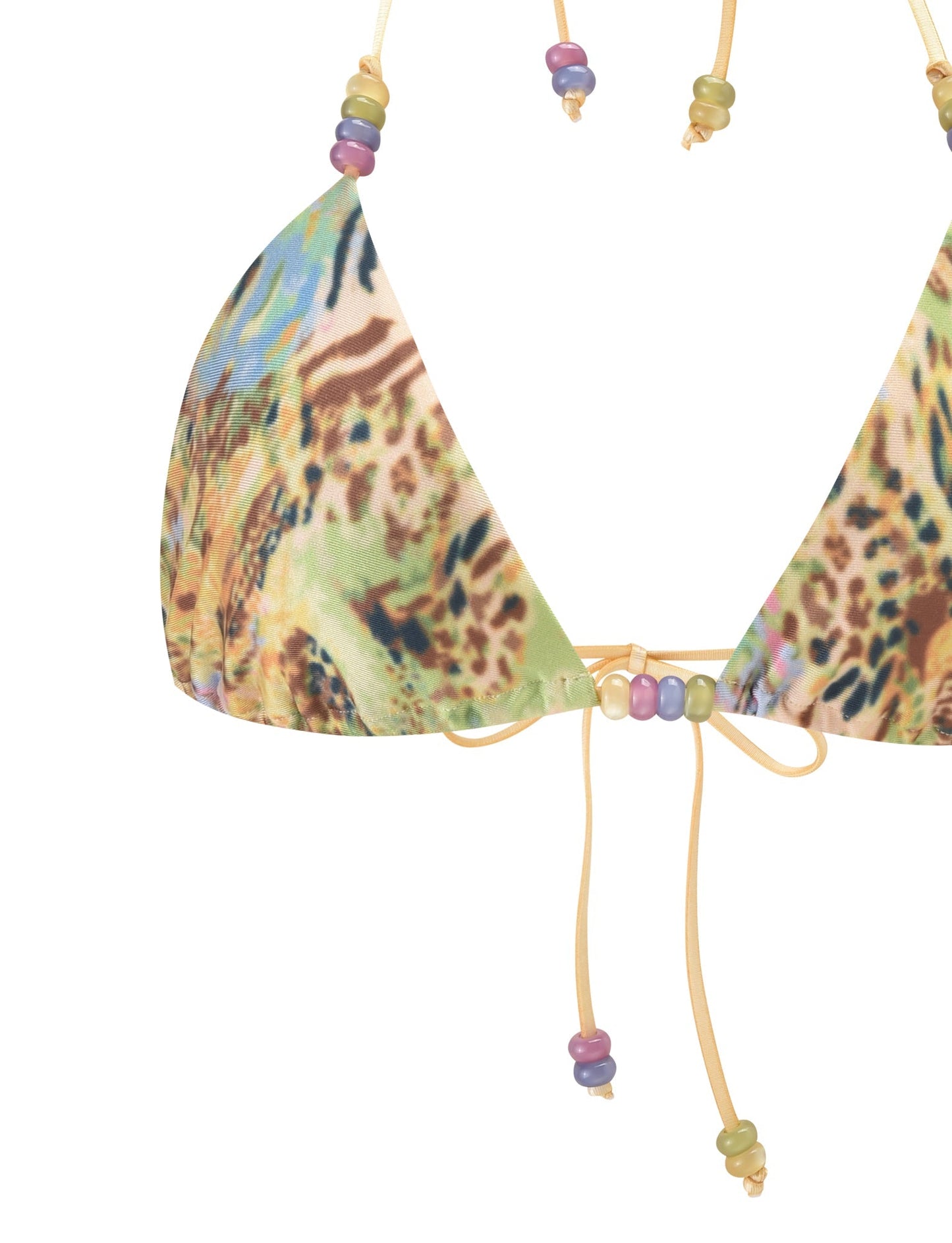 FINLEA BIKINI TOP - ANIMAL SWIRL
