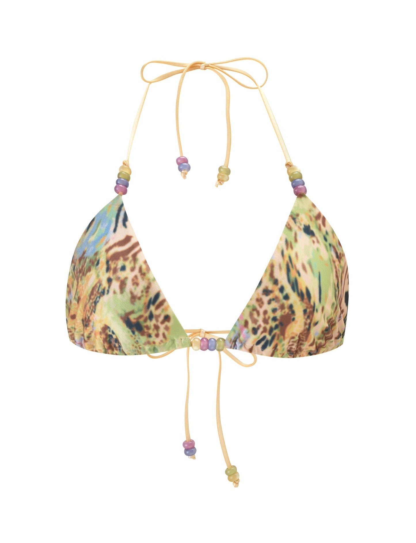 FINLEA BIKINI TOP - ANIMAL SWIRL