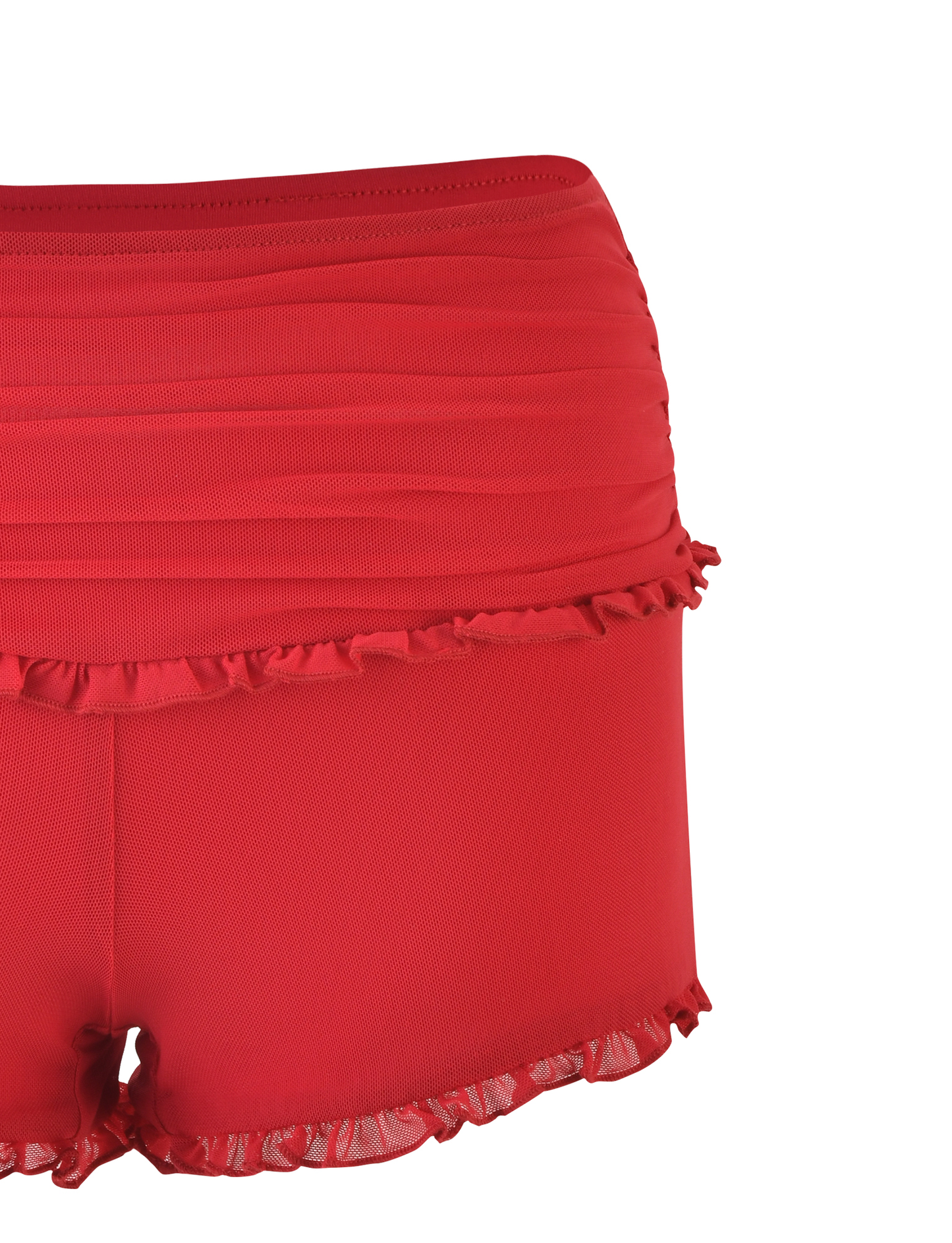 GINNY SHORT - RED : CHERRY RED