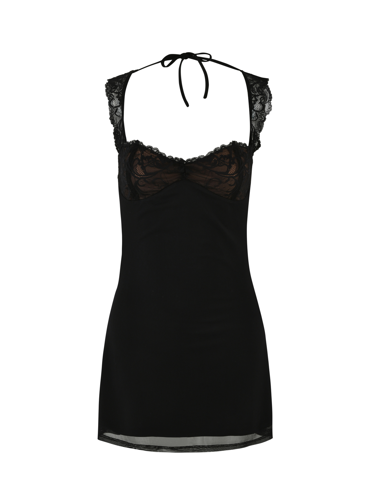 NYOMI MINI DRESS - BLACK