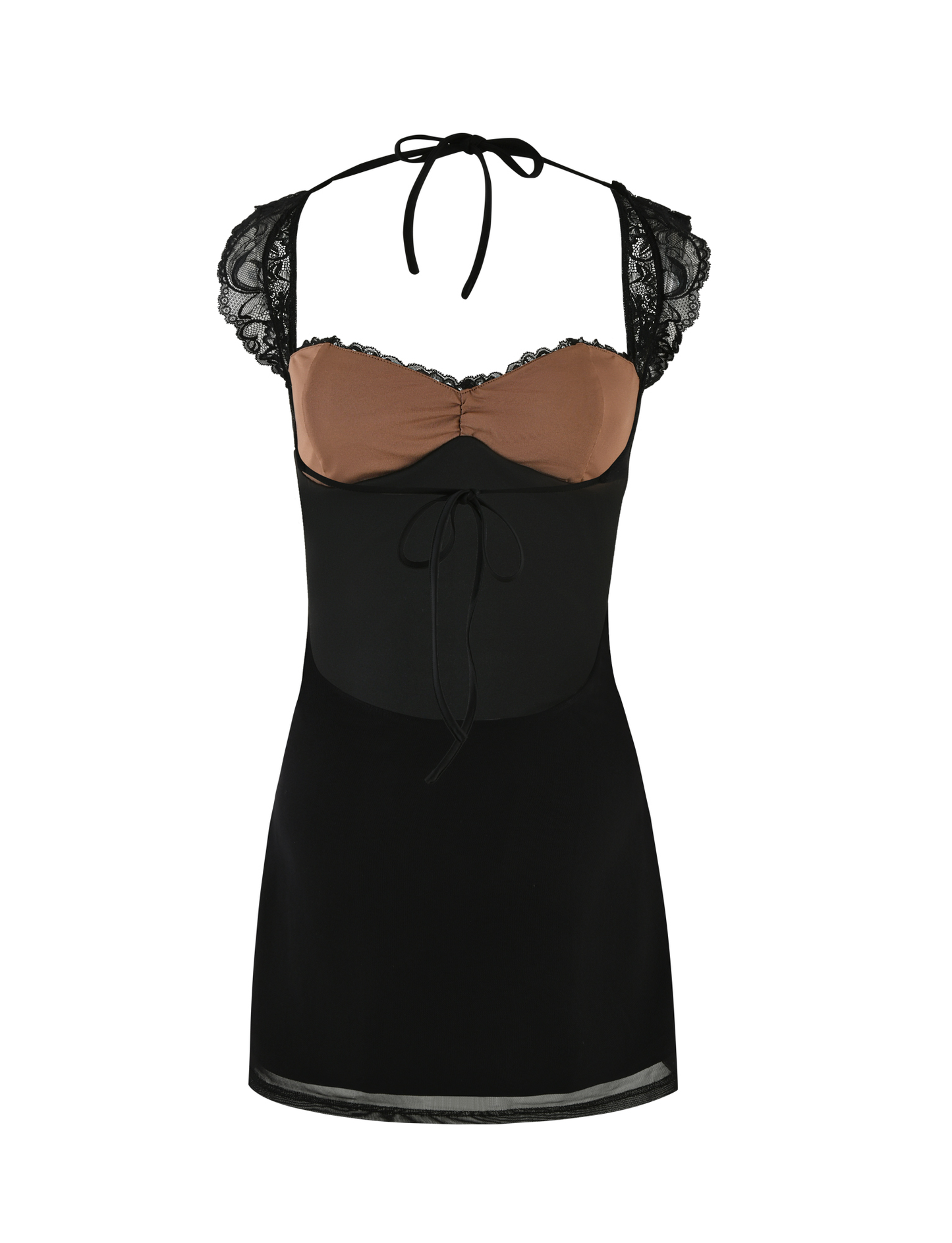 NYOMI MINI DRESS - BLACK