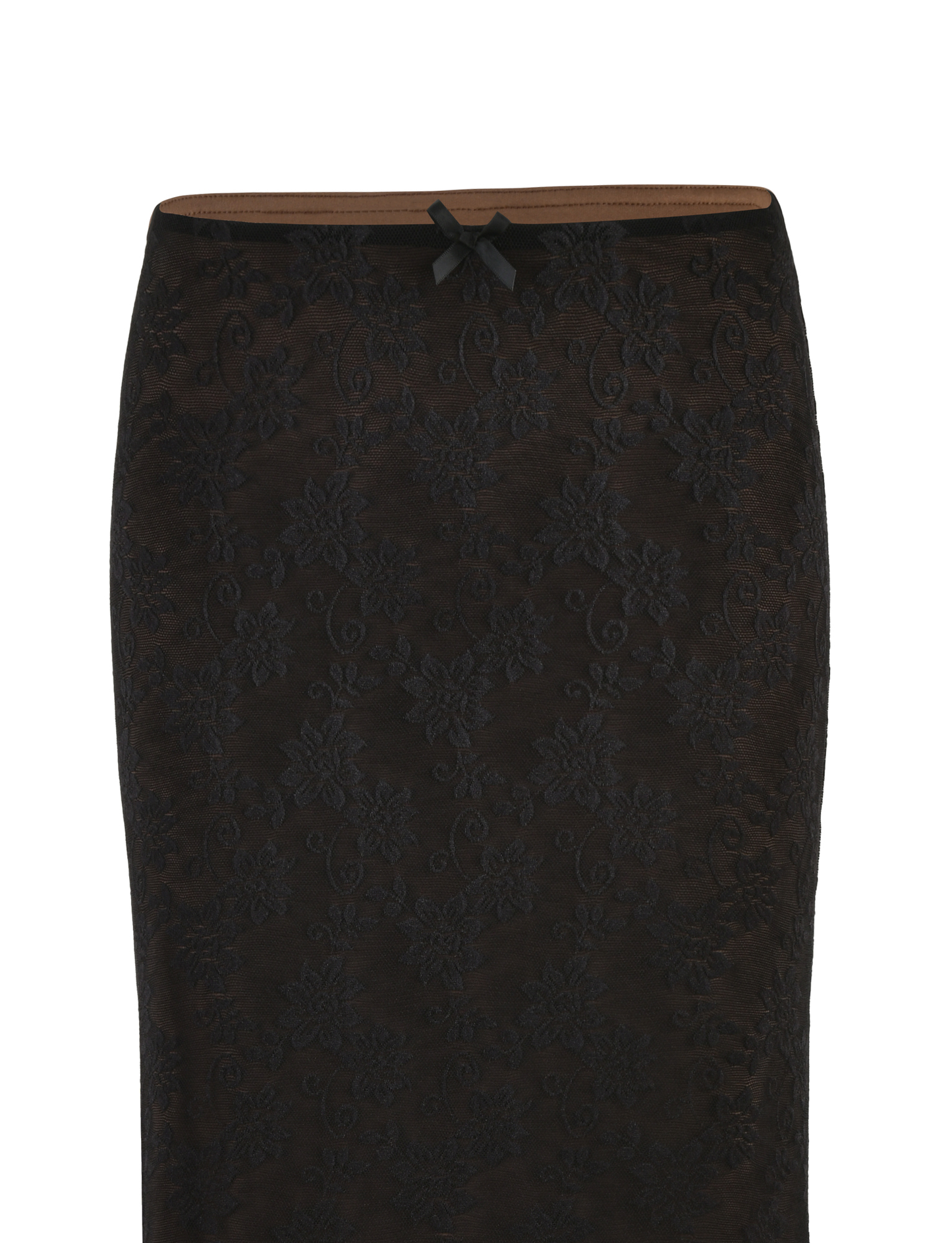 CHARLEIGH SKIRT - BLACK : LACE