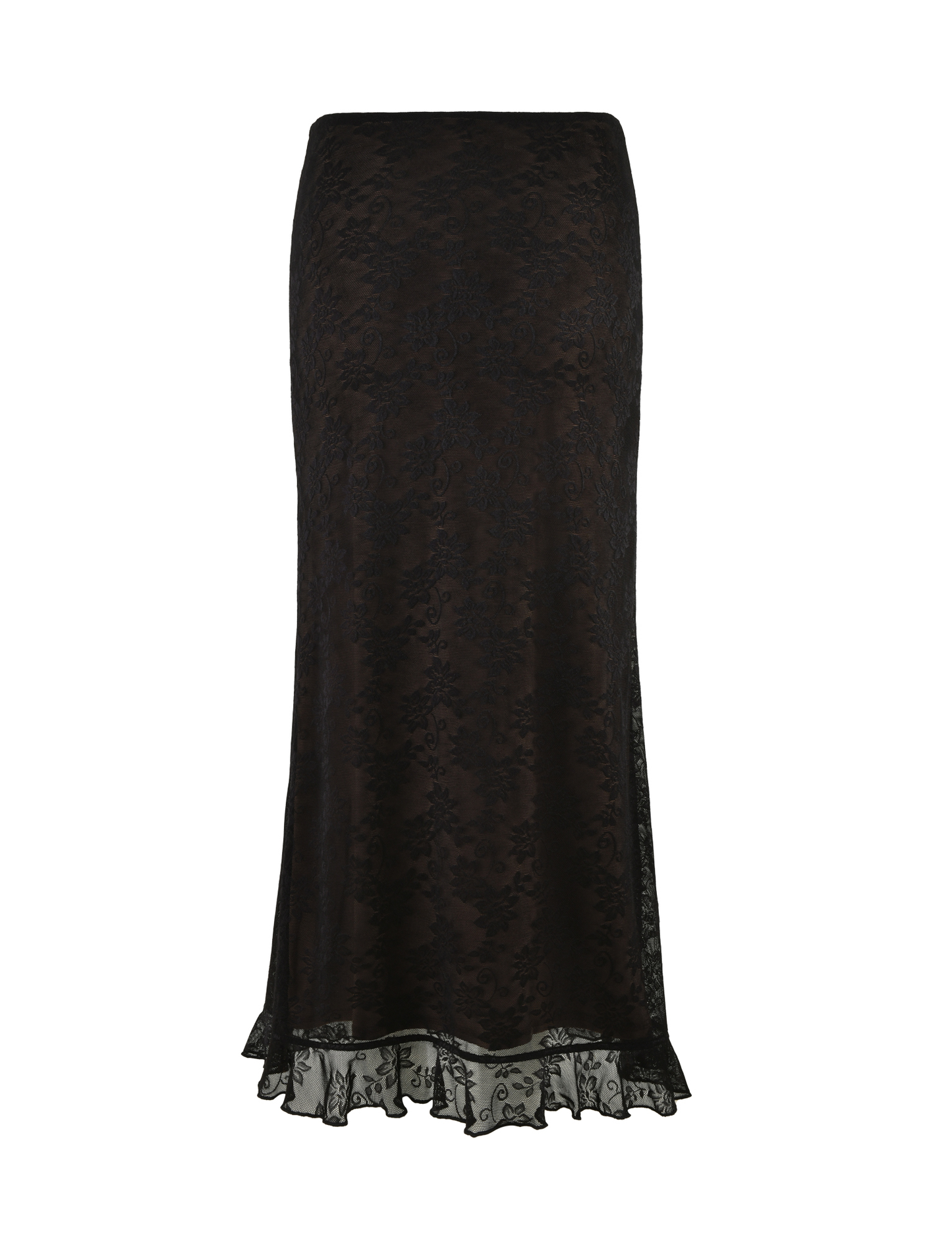 CHARLEIGH SKIRT - BLACK : LACE