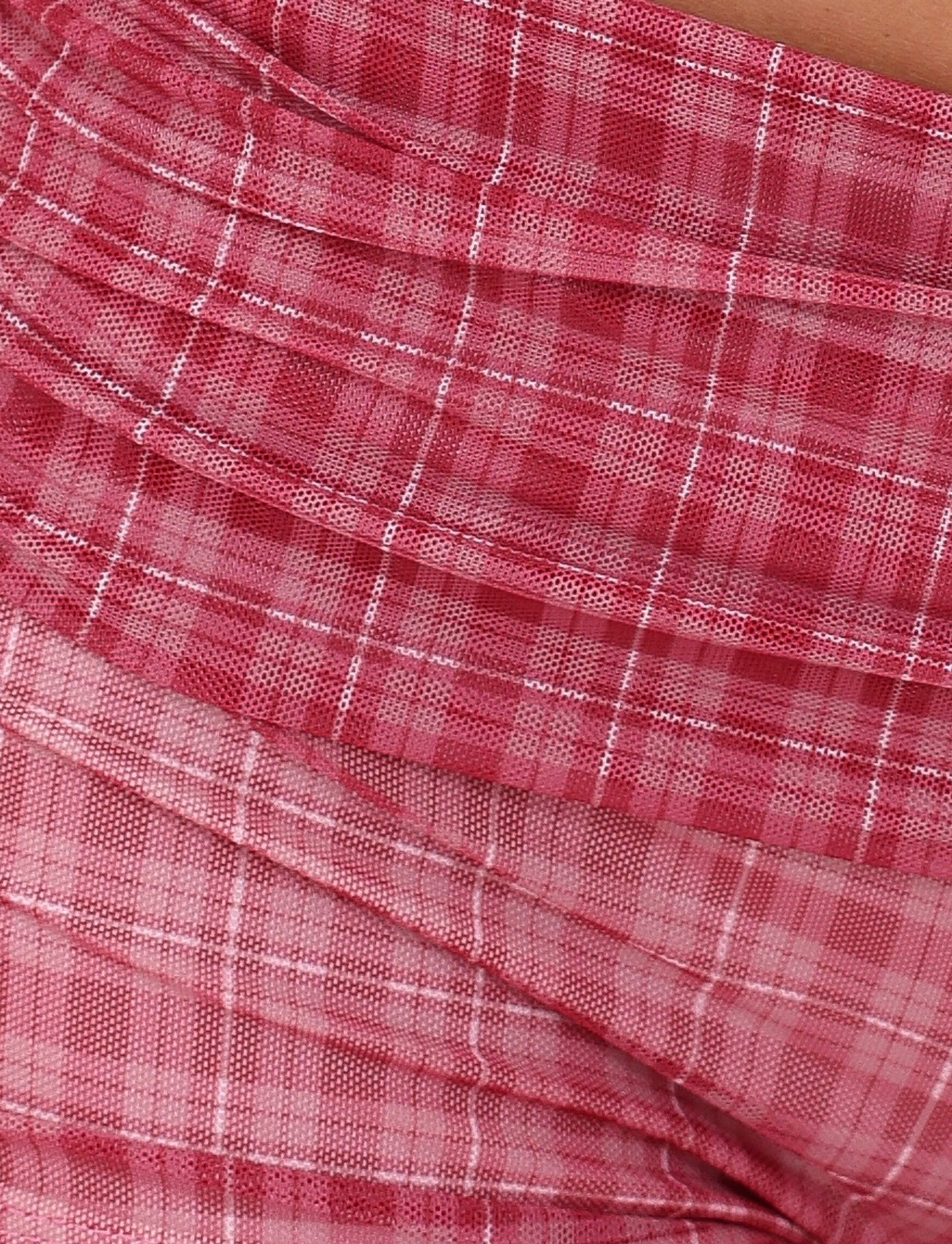 AMARAN SHORT - RED : RED CHECK