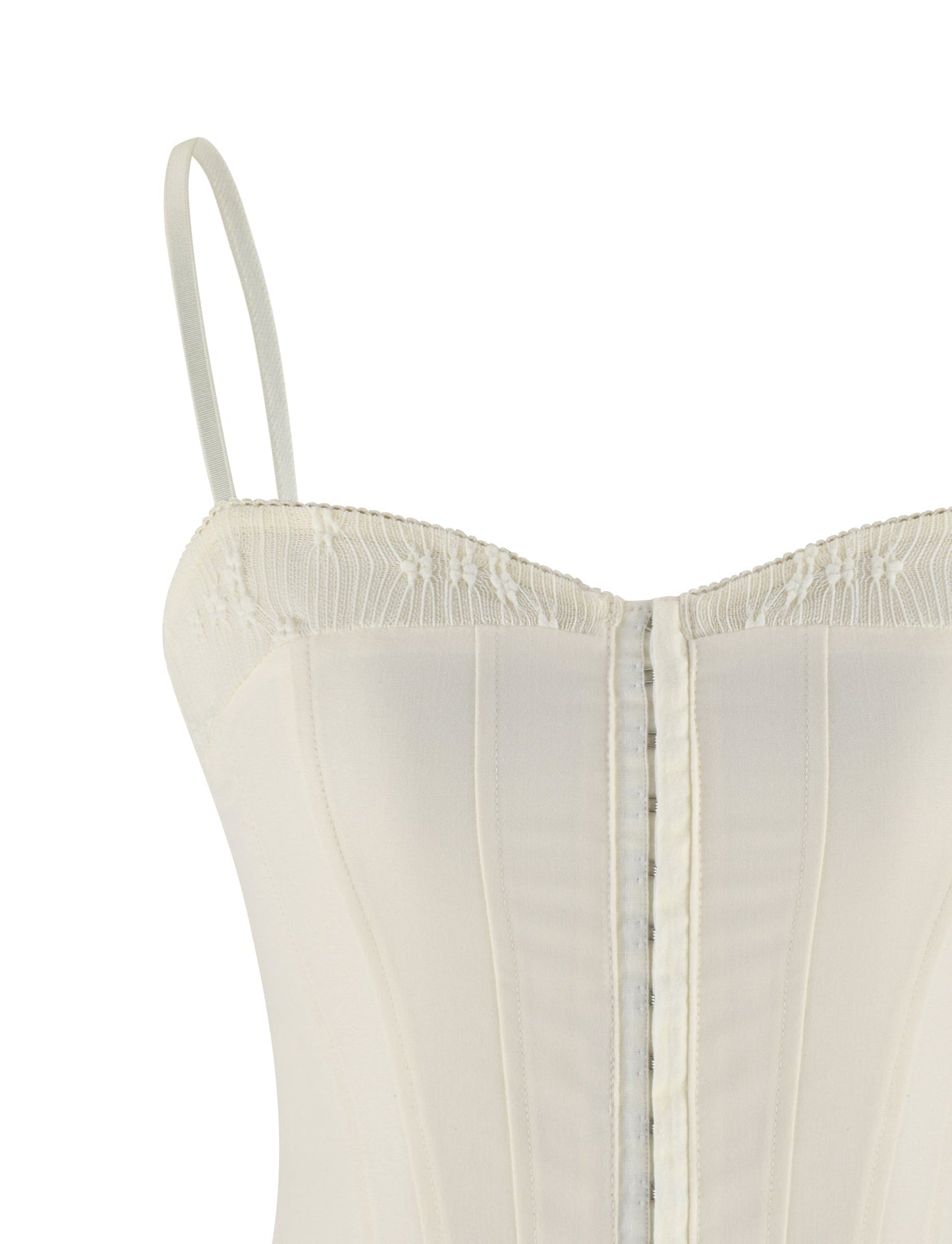 ANTONELLA TOP - WHITE : BONE : CREAM