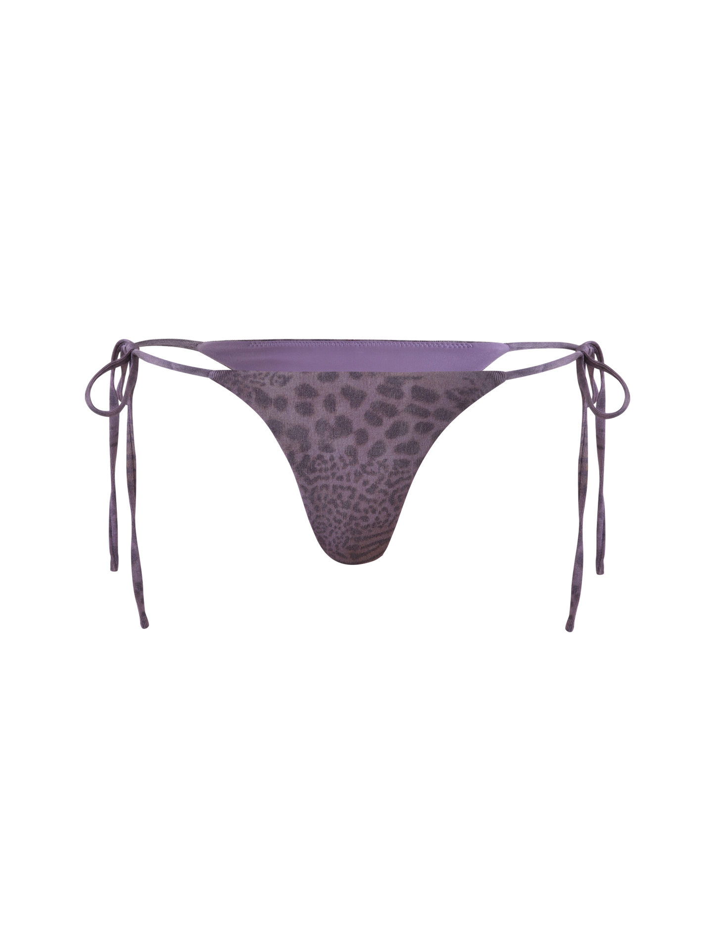 JESSALYN BIKINI BOTTOM - PURPLE TIGER