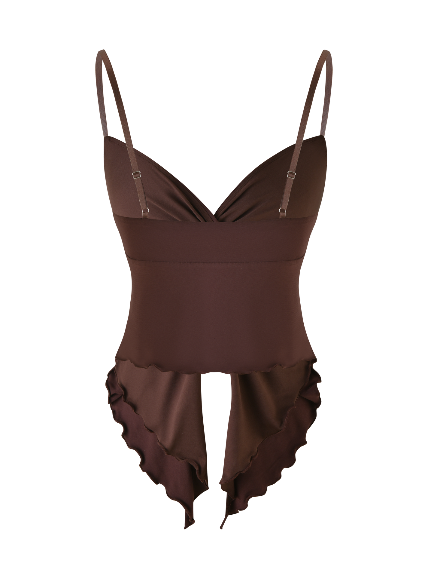 JOVIENNE TOP - BROWN : CHOCOLATE