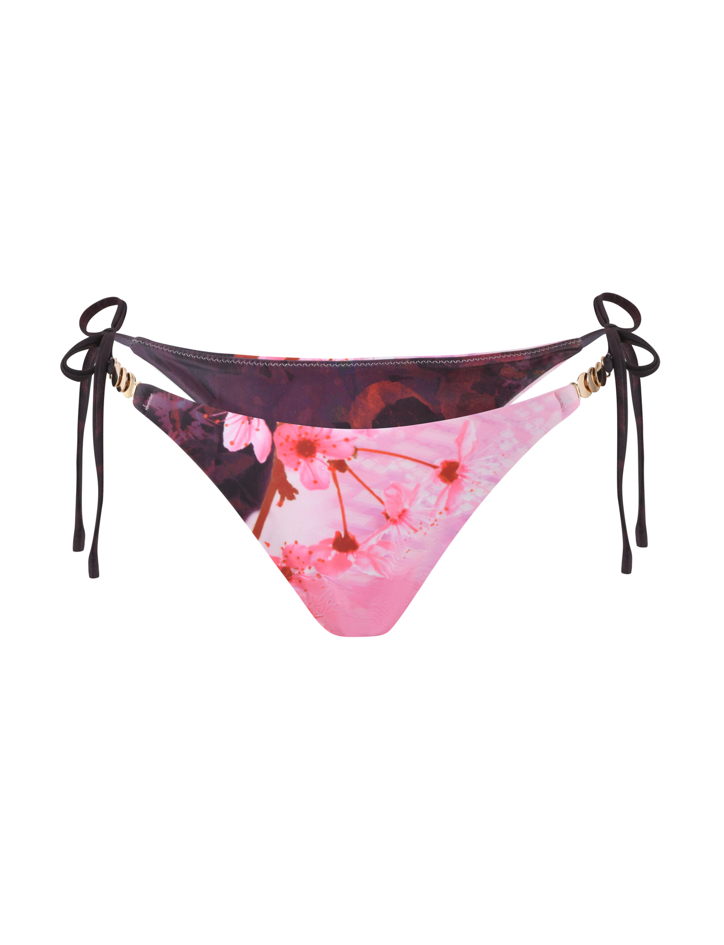 JOVANNA BIKINI BOTTOM - MULTI : ANIMAL : ANIMAL FLORAL BORDER