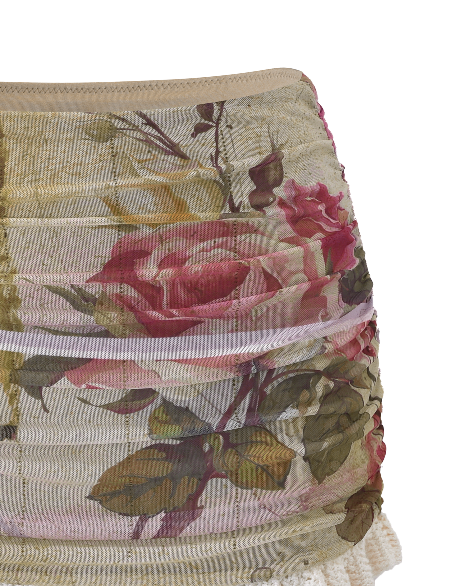 TILLEY MINI SKIRT - ROSE POSTCARD