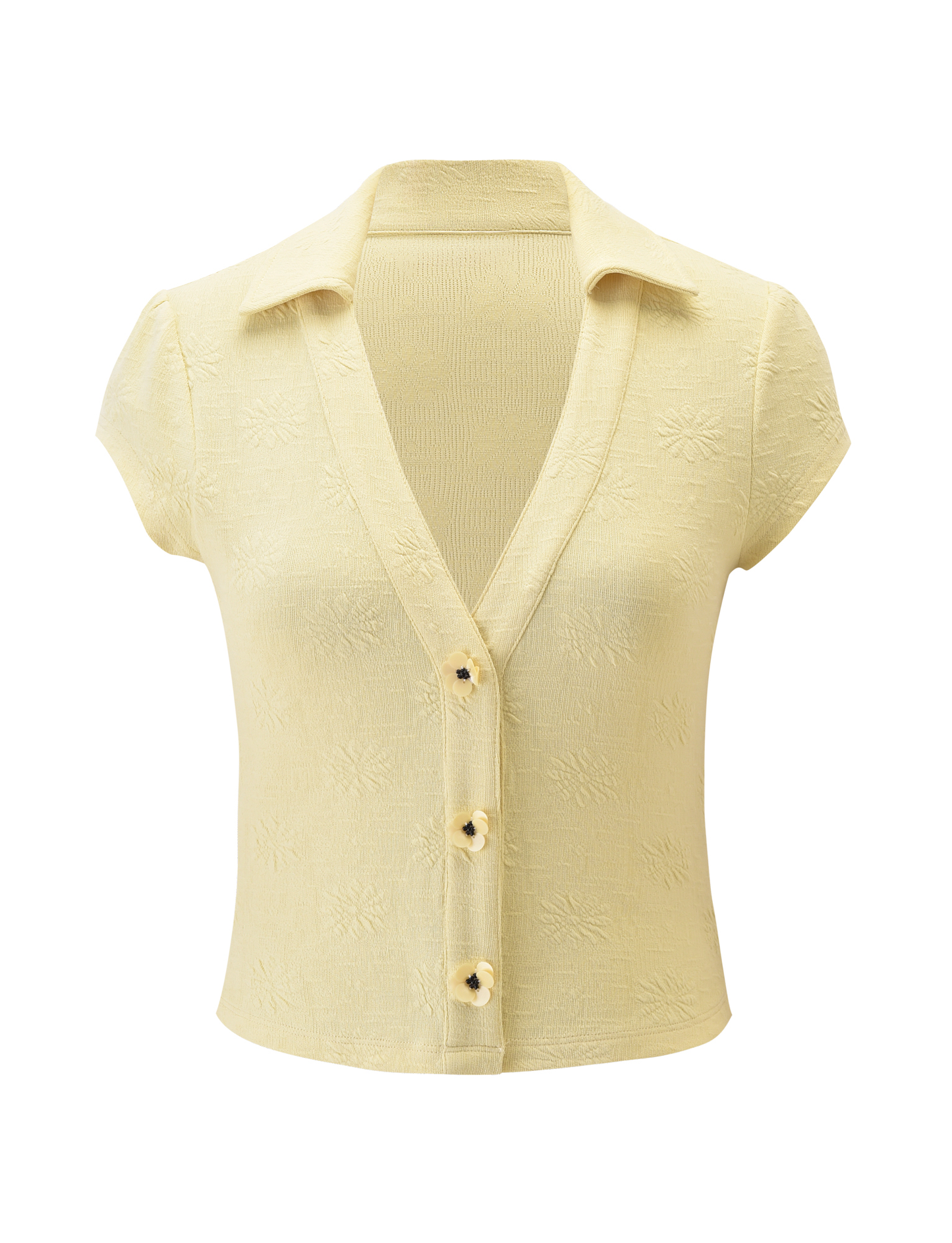 QUINLAN TOP - LEMON