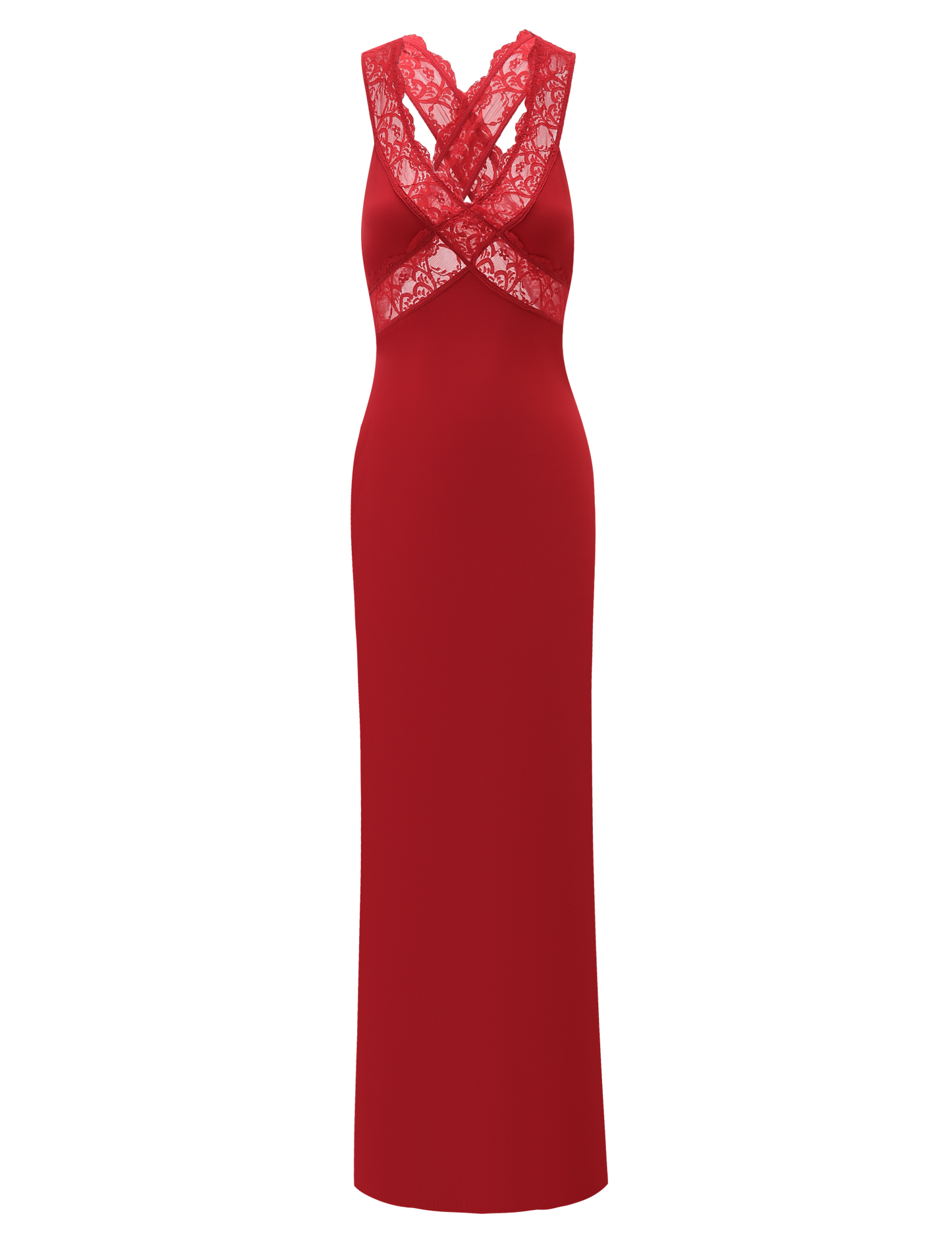 SERAPHINE MAXI DRESS - RED