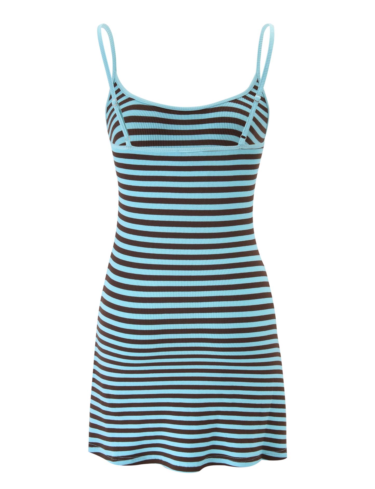 CELESTE MINI DRESS - BLUE STRIPE