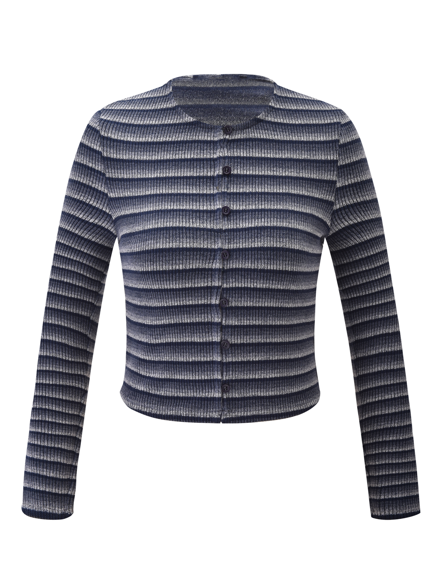 TIMARA CARDIGAN - NAVY STRIPE