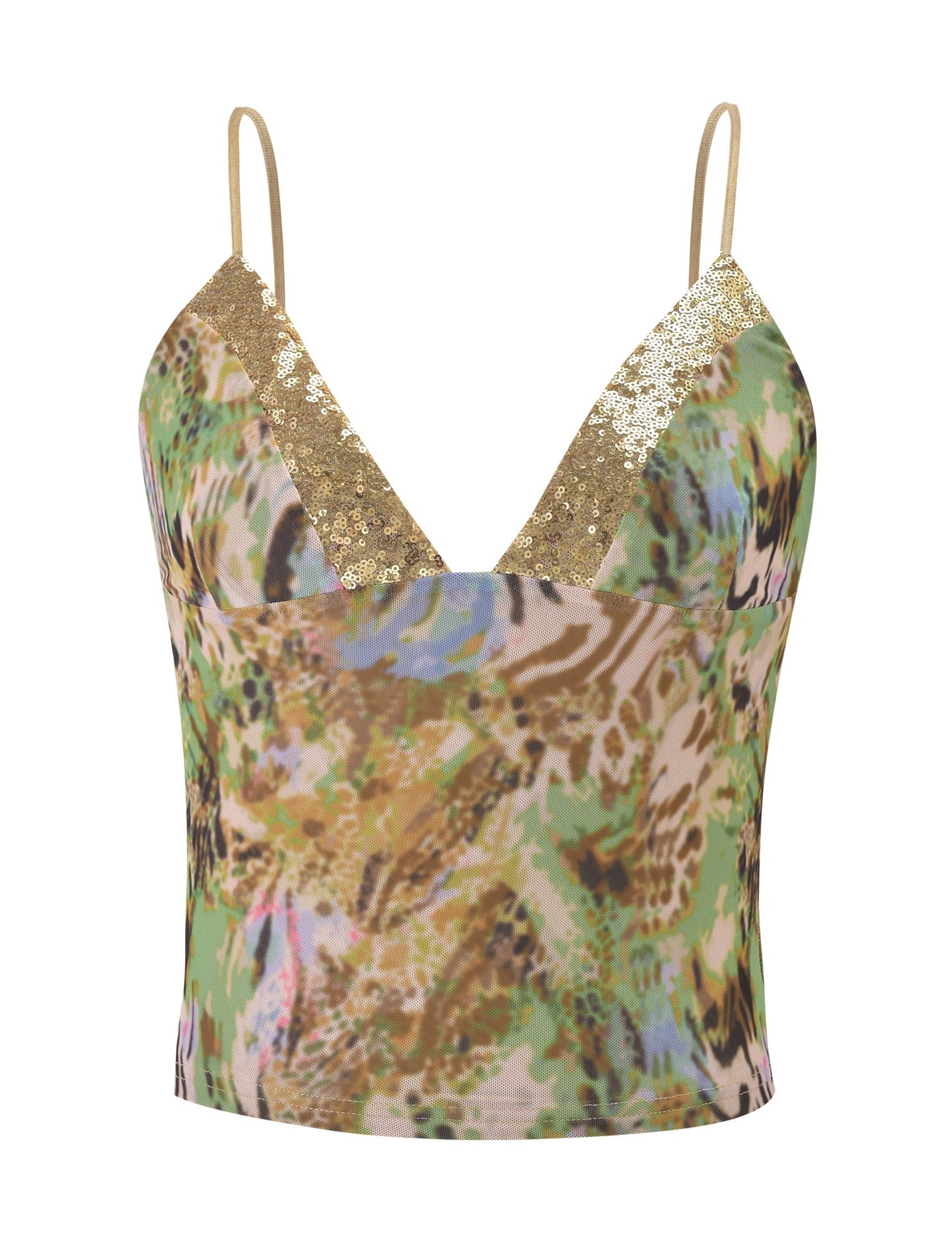 FENELLA TOP - ANIMAL SWIRL