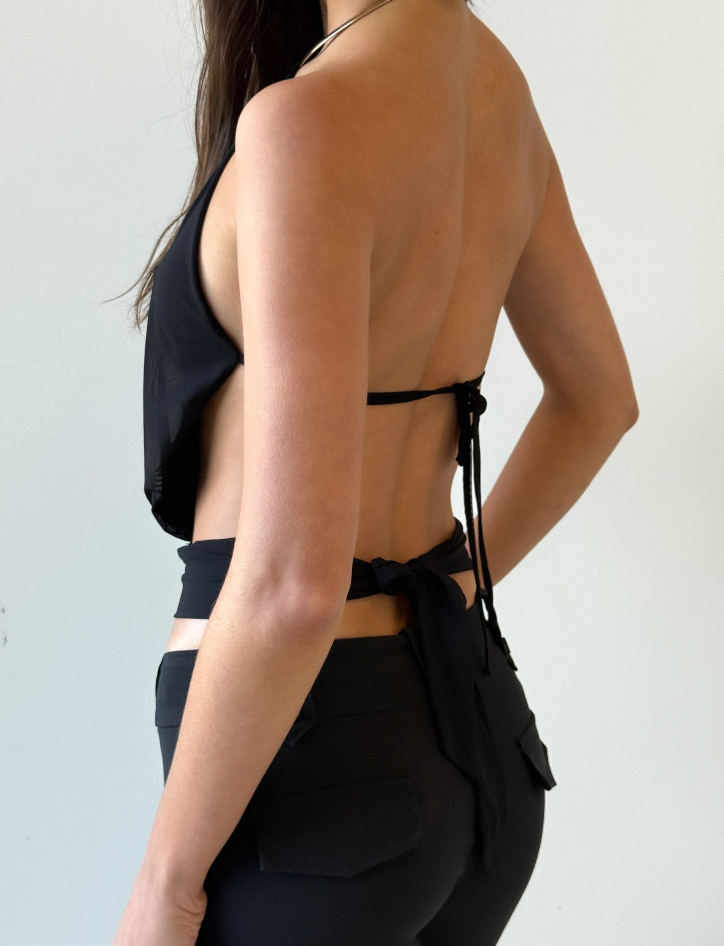 EVANNA TOP - BLACK