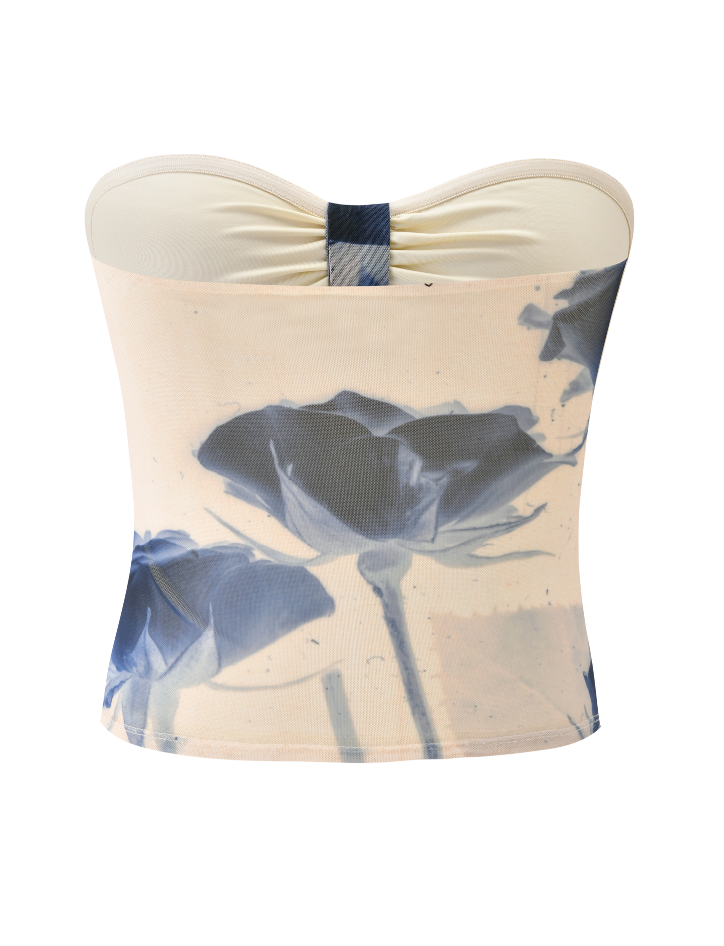 JANIS TOP - INDIGO FLORAL