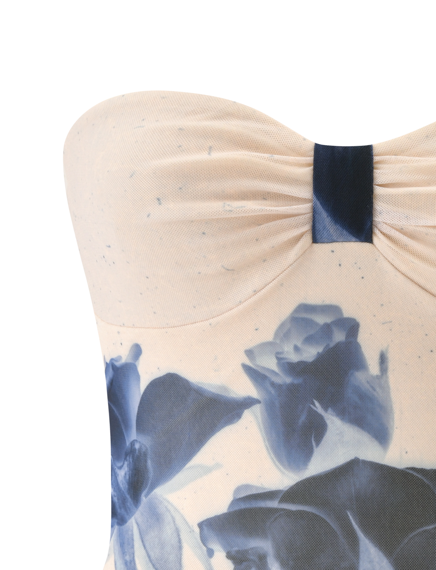 JANIS TOP - INDIGO FLORAL