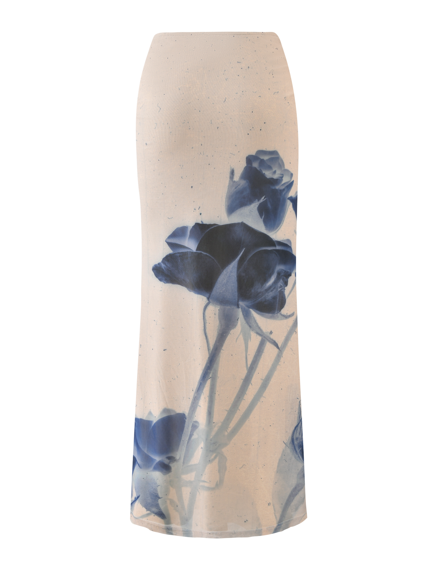 JANIS MAXI SKIRT - INDIGO FLORAL