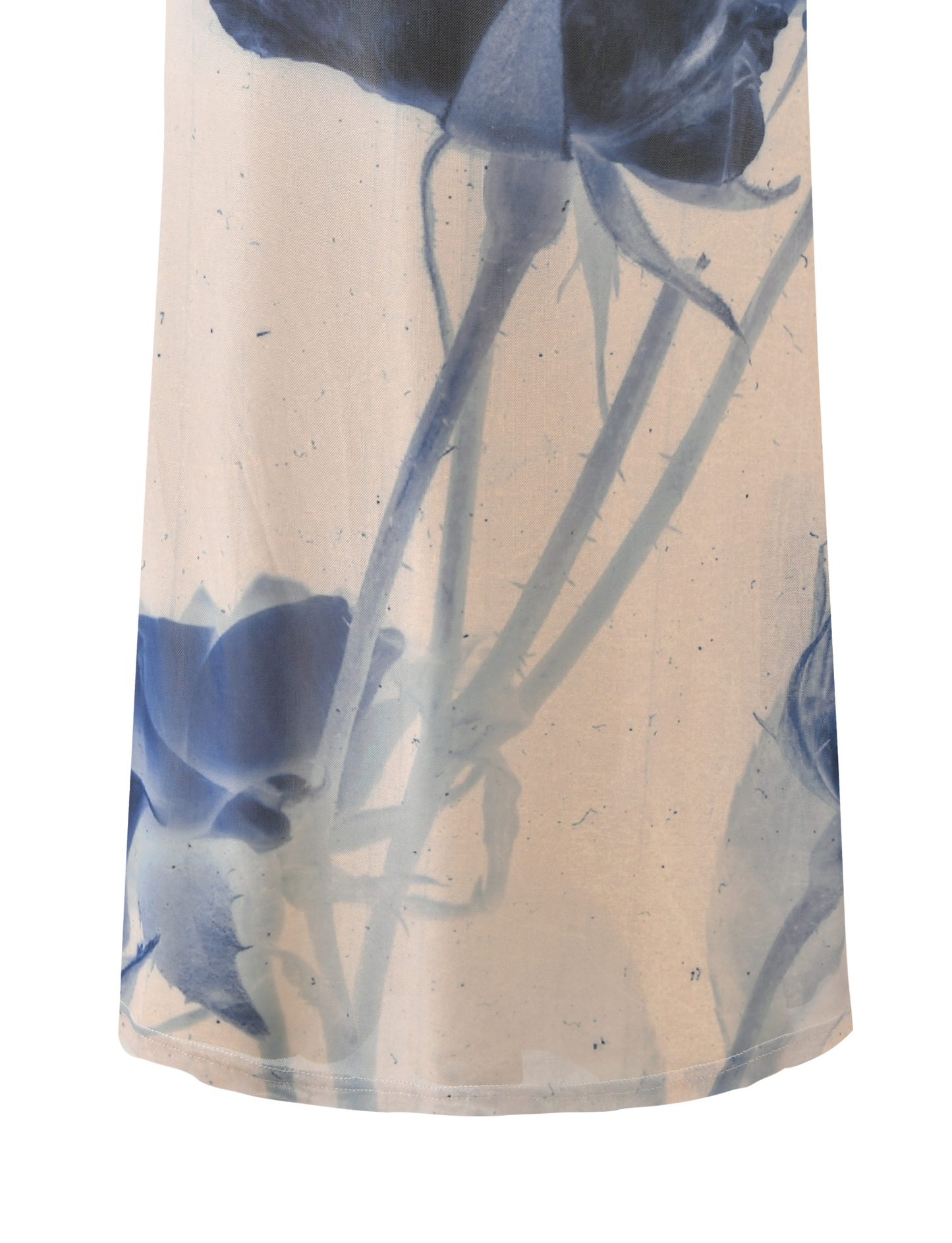 JANIS MAXI SKIRT - INDIGO FLORAL