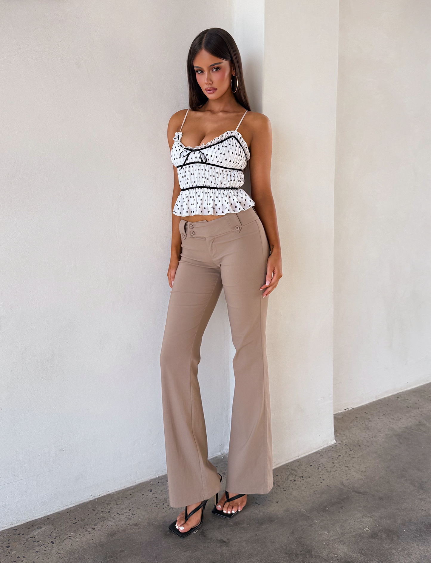 LIORA TOP - POLKA DOT