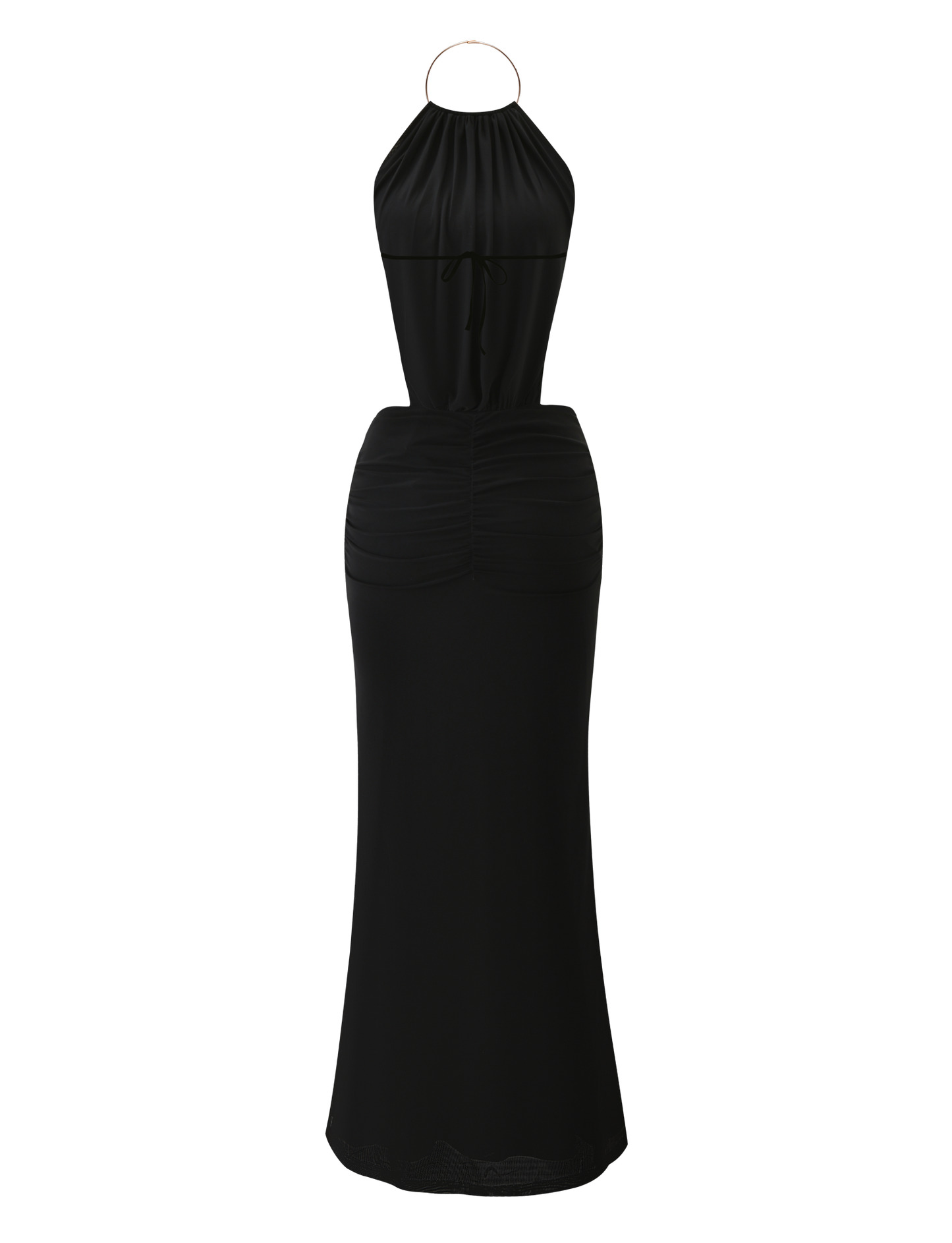 EVANNA MAXI DRESS - BLACK
