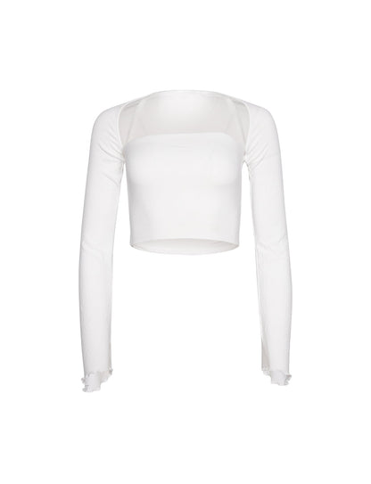SOPH TWO PIECE TOP - WHITE