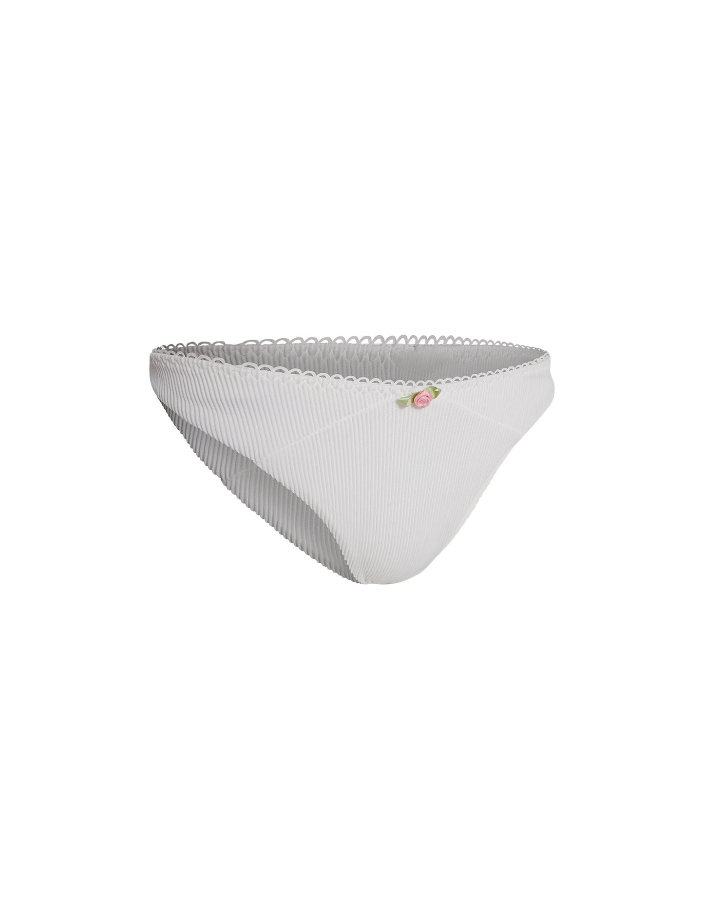 MILANA BIKINI BOTTOM - WHITE