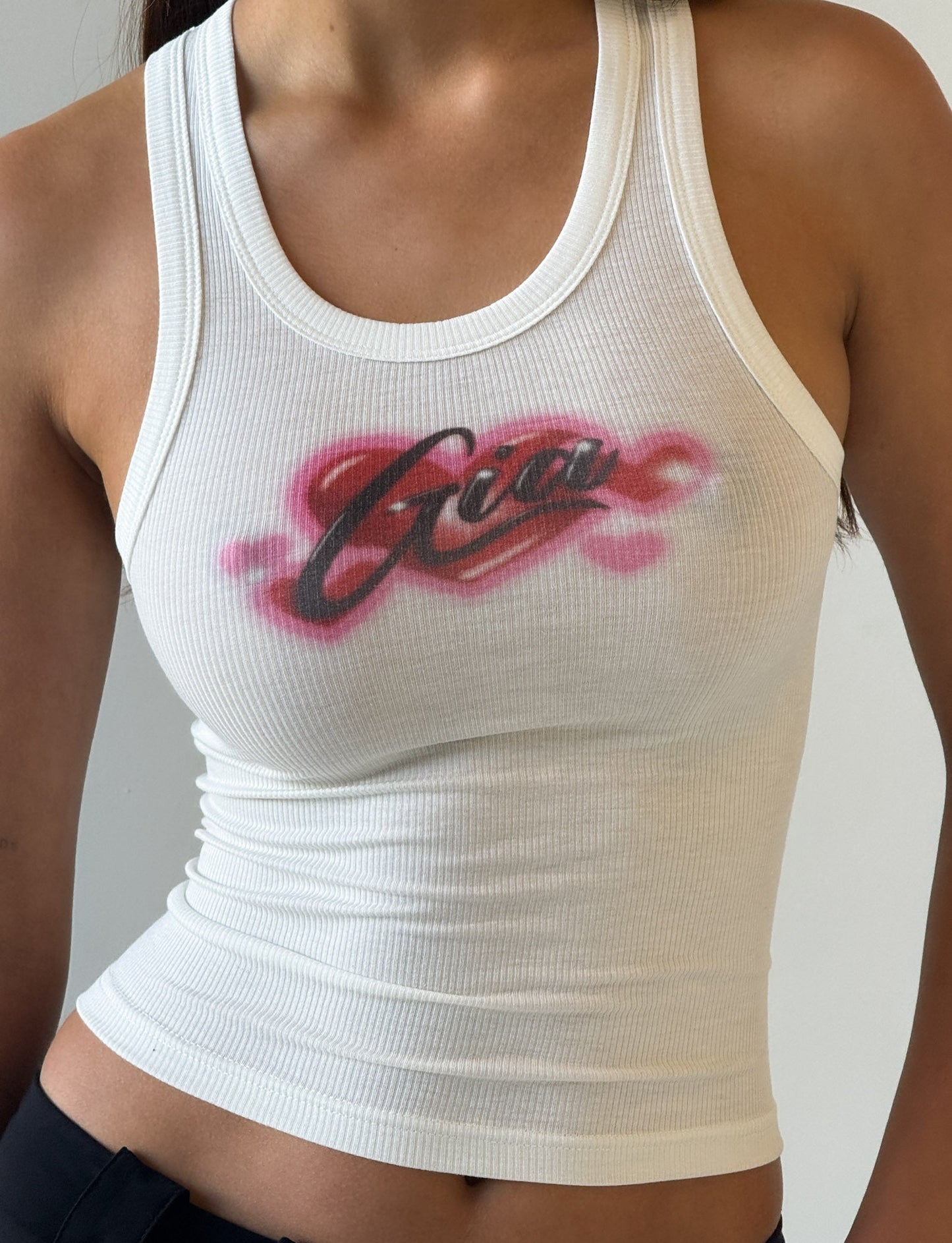 PENELOPE TANK - PINK AIRBRUSH