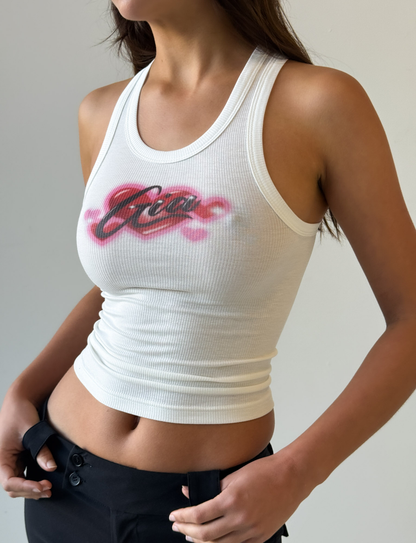 PENELOPE TANK - PINK AIRBRUSH
