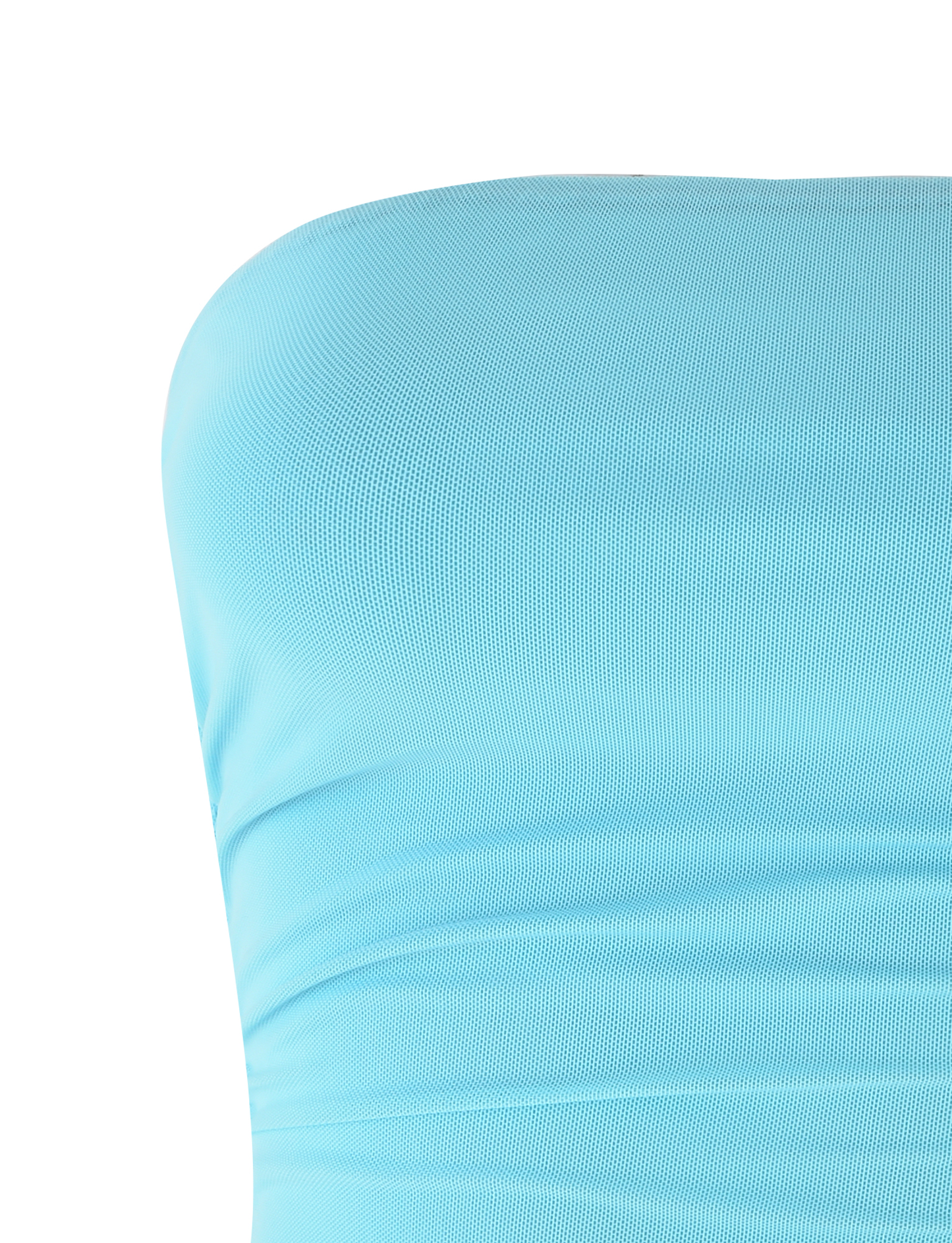 HARRIETT TUBE TOP - BLUE : ICE BLUE : BRIGHT BLUE