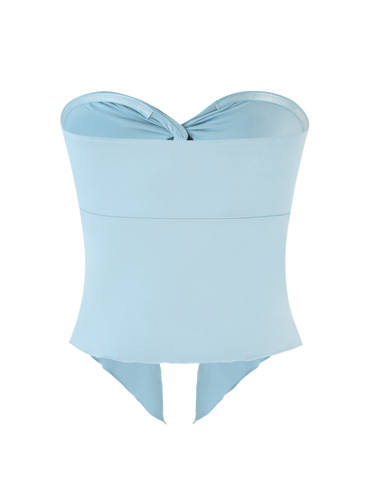 CHARMAINE TOP - BABY BLUE