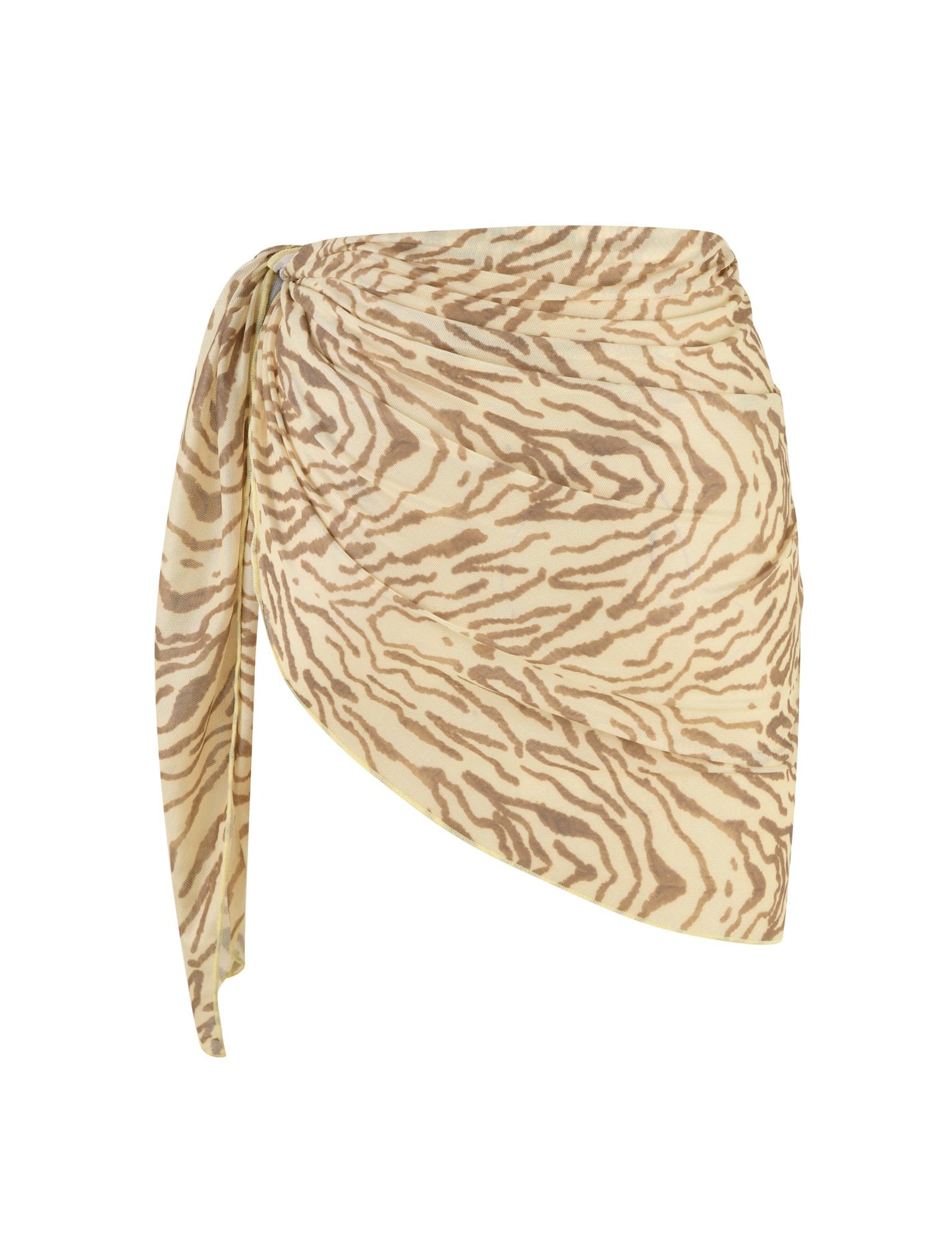 PEACHY SARONG - YELLOW : ZEBRA