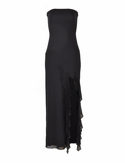 THEO MAXI DRESS - BLACK