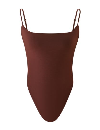 MINERVA BODYSUIT - CHOCOLATE