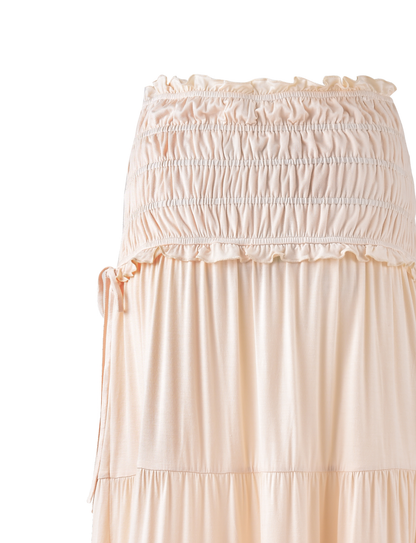 DENALI MAXI SKIRT - NEUTRAL : BONE