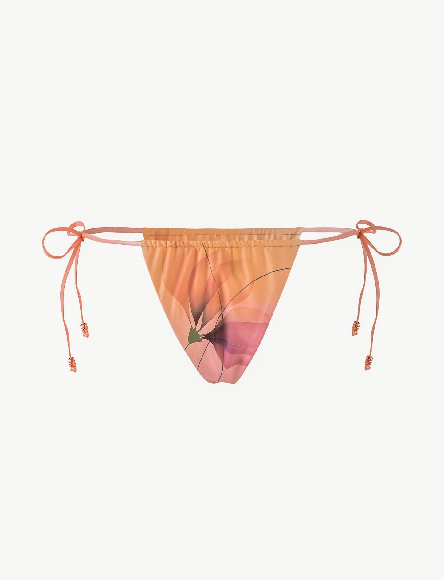 AVE BIKINI BOTTOM - PINK : MACRO FLORAL