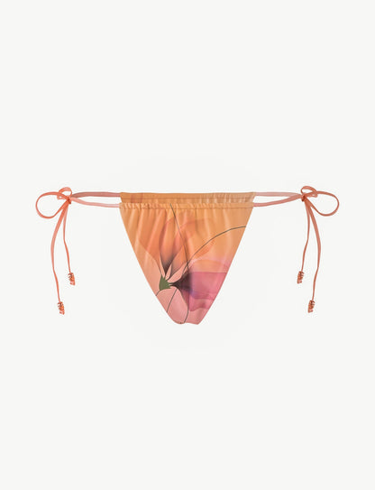 AVE BIKINI BOTTOM - PINK : MACRO FLORAL
