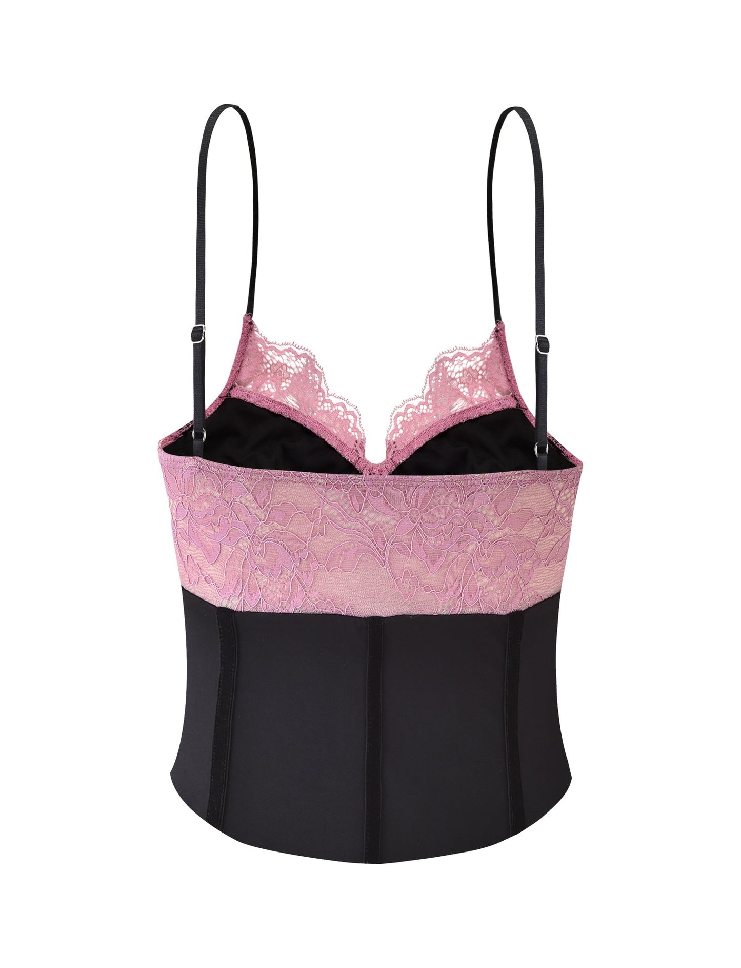 MORENA TOP - BLACK/PINK