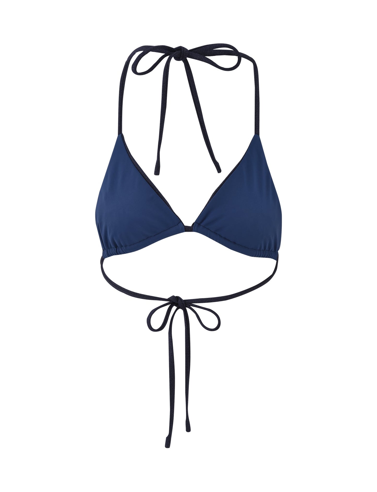 CALISTA BIKINI TOP - BLUE : DARK DENIM