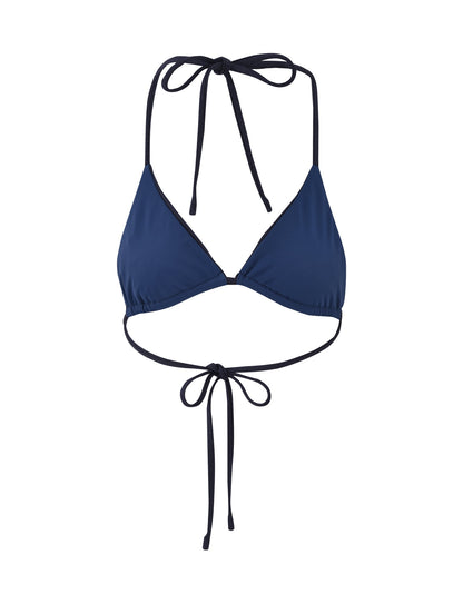 CALISTA BIKINI TOP - BLUE : DARK DENIM