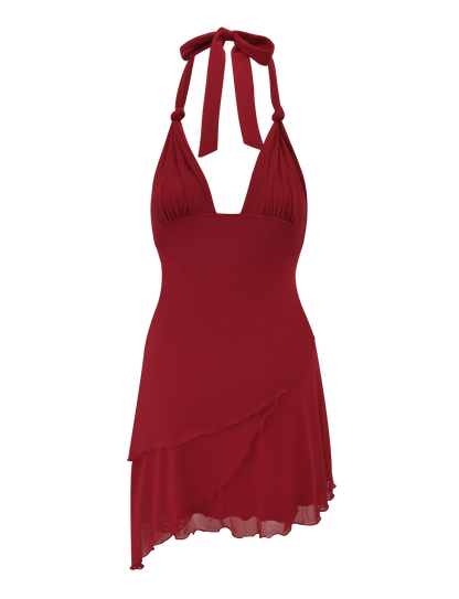 FRIEDA MINI DRESS - RED