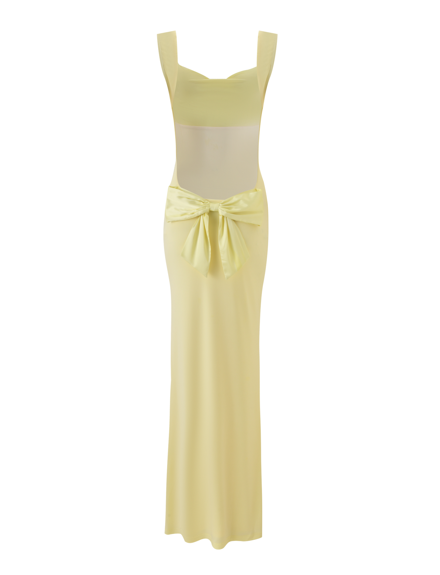 ZITA MAXI DRESS - LEMON