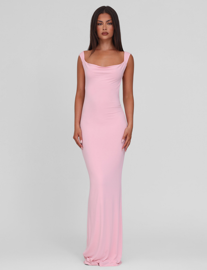 ZITA DRESS - PINK : BABY PINK