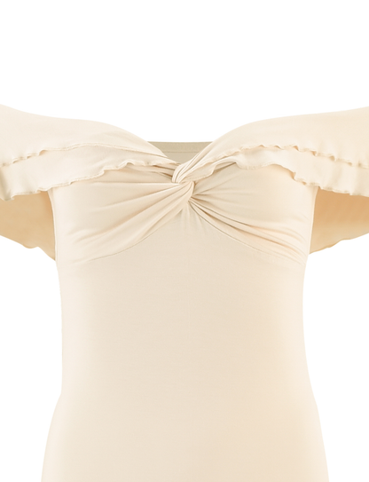 DENALI MAXI DRESS - WHITE : BONE