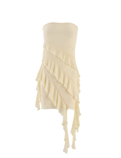 SADIA DRESS - YELLOW : BUTTER