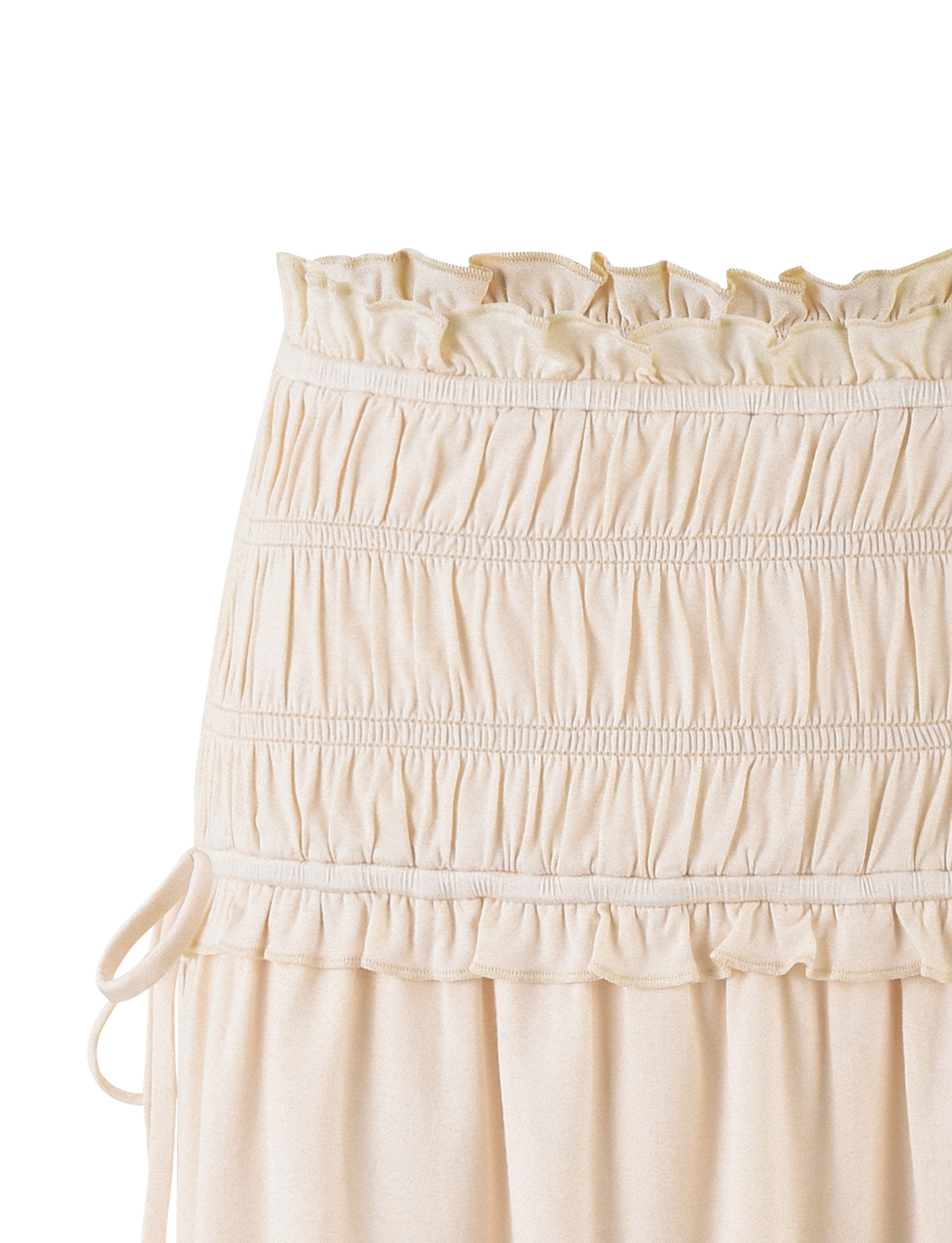DENALI MINI SKIRT - WHITE : BONE
